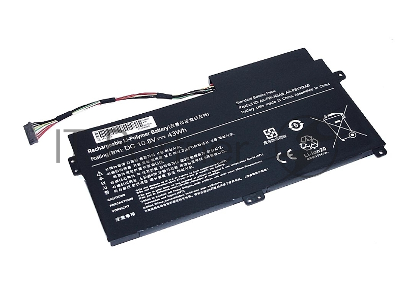 Аккумуляторная батарея для ноутбука Samsung 370 (AA-PBVN3AB) 10.8V 43Wh OEM черная