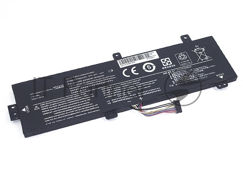 Аккумуляторная батарея для ноутбука Lenovo IdeaPad 310-15ABR (L15L2PB4-2S1P) 7.6V 30Wh OEM черная