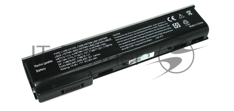 Аккумуляторная батарея для ноутбука HP ProBook 640 G1 (CA06) 10.8V 5200mAh OEM черная