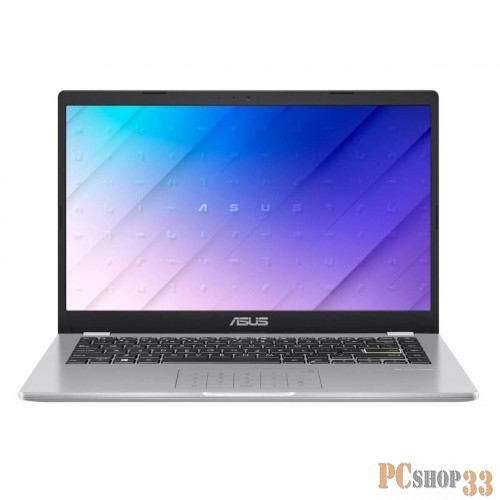 Ноутбук ASUS E410MA-BV1841W 14(1366x768 (матовый))/Intel Pentium N5030(1.1Ghz)/4096Mb/128PCISSD UHD Graphics/Cam/BT/WiFi/war 1y/1.3kg/Dreamy White/W11 + SupportNumberPad