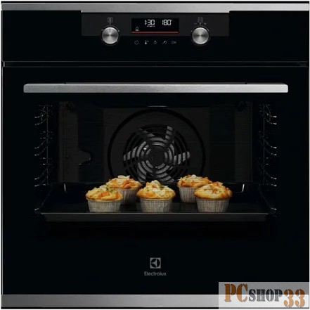 Духовой шкаф ELECTROLUX с паром SteamBake, основной цвет - нержавеющая сталь