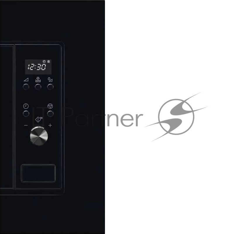 Встраиваемая микроволновая печь ELECTROLUX объем 20 л., высота 380 мм, цвет черный