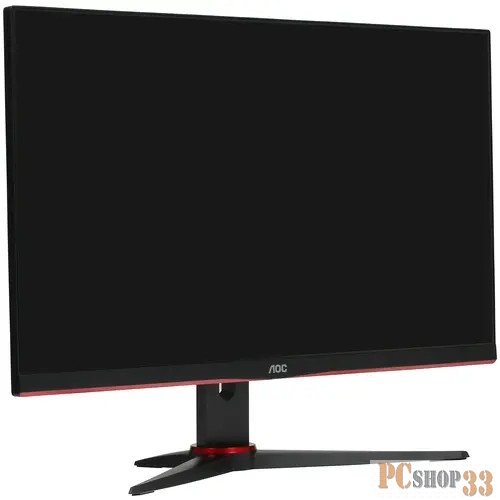 МОНИТОР 27 AOC Q27G2E Black-Red (VA, 2560x1440, 155Hz, 1 ms, 178°/178°, 250 cd/m, 80M:1, +2xHDMI 2.0, +DisplayPort 1.2)