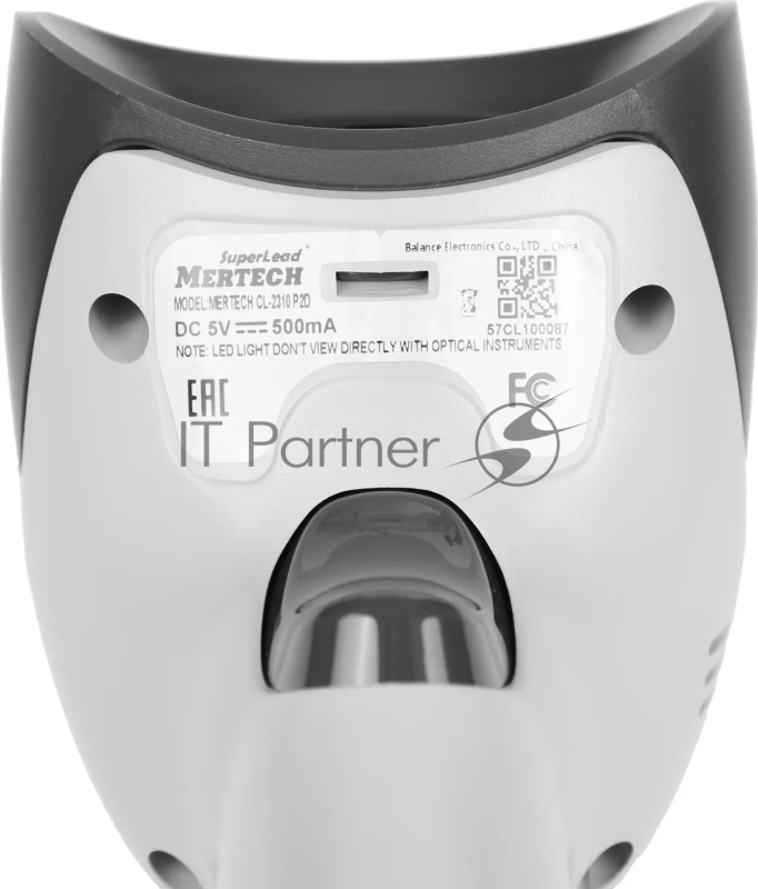 Сканер штрих-кода Mertech CL-2310 BLE Dongle P2D 1D/2D белый (4560)