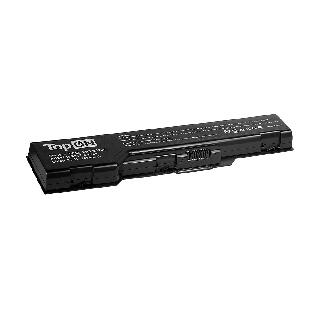 Аккумулятор для ноутбука Dell XPS M1730, 1730 Series. 11.1V 7200mAh 80Wh, усиленный. XG510, HG307
