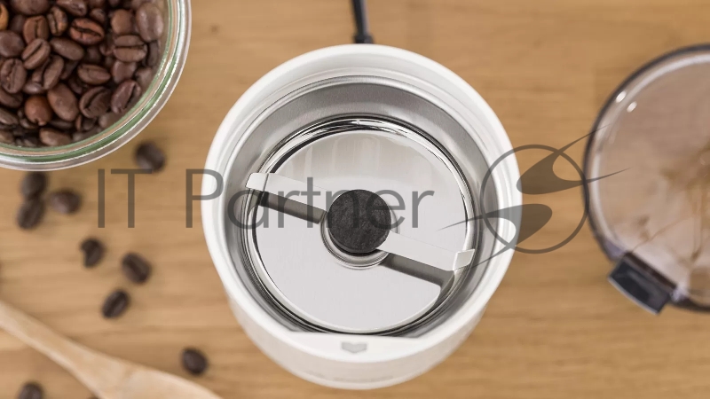 Кофемолка Bosch TSM6A011W 180Вт сист.помол.:ротац.нож вместим.:75гр белый