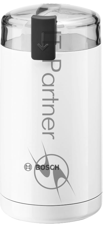 Кофемолка Bosch TSM6A011W 180Вт сист.помол.:ротац.нож вместим.:75гр белый