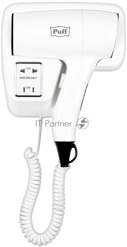 Фен Puff 1201B 1200Вт белый