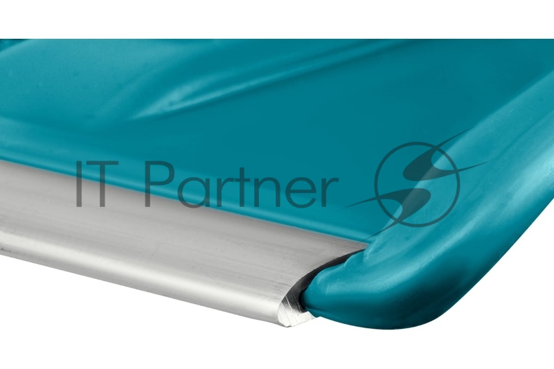 Снеговая лопата GRINDA PROLine FIBER-500 500 мм пластиковая с алюминиевой планкой, особопрочный легкий черенок из фибергласса, V-ручка