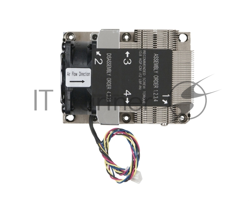 Радиатор 2U+ Heat Sink Active Purley Platform CPU LGA 3647-0 2U and above Series Servers (analog SNK-P0068APS4)