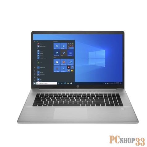 Ноутбук HP 470 G8 Core i7 1165G7 8Gb SSD512Gb NVIDIA GeForce MX450 17.3 Free DOS silver