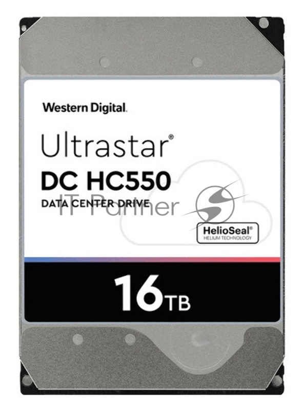 Жесткий диск Western Digital Ultrastar DC HC550 WUH721816AL4204 (0F38327) 16ТБ 3.5 7200RPM 512MB SAS 4KN Helium (аналог WUH721816AL5204 (0F38357))