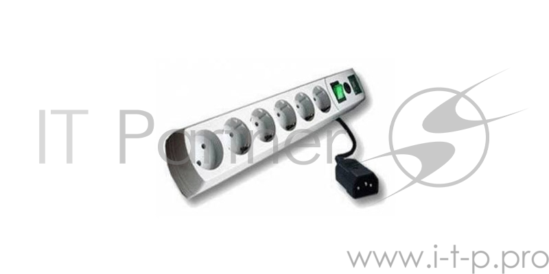 Сетевой фильтр Most RG-U 1.5м (6 розеток) белый (коробка)
