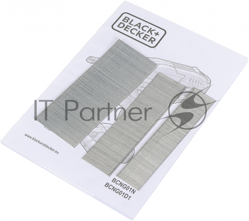 Степлер аккумуляторный Black+Decker BCNG01D1-QW гвозди тип 300 / 500