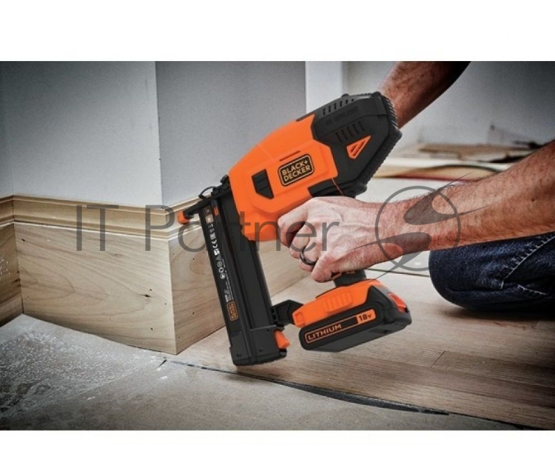 Степлер аккумуляторный Black+Decker BCNG01D1-QW гвозди тип 300 / 500