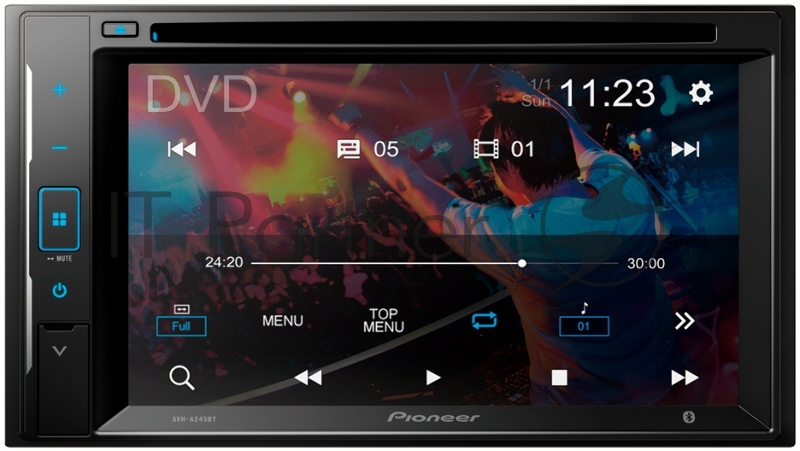 Автомагнитола CD DVD Pioneer AVH-A245BT 2DIN 4x50Вт
