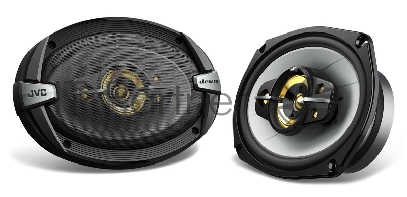 Колонки автомобильные JVC CS-DR695HP 4Ом 15x23см (6x9дюйм) (ком.:2кол.) коаксиальные пятиполосные