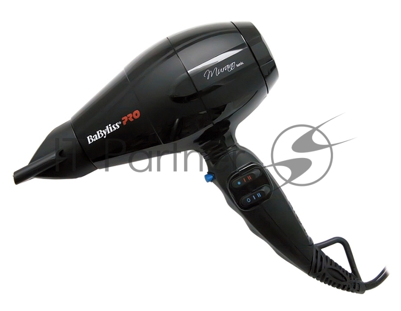 Фен Babyliss Pro MURANO Ionic compact 2000Вт черный