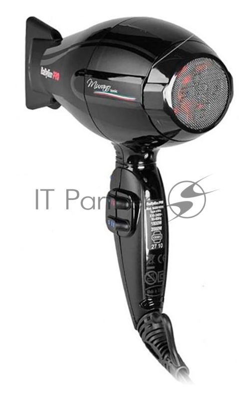 Фен Babyliss Pro MURANO Ionic compact 2000Вт черный