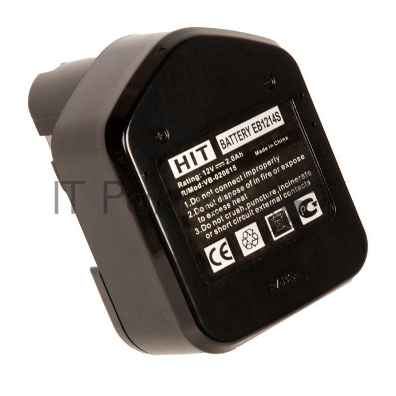 Аккумулятор для HITACHI (p/n: EB 1212S, EB 1214L, EB 1214S, EB 1220BL, EB 1220HL), 2.0Ah 12V