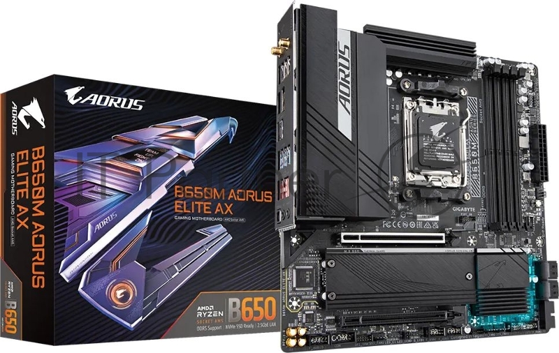 Материнская плата Gigabyte B650M AORUS ELITE AX, RTL