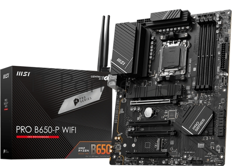 Материнская плата AMD B650 SAM5 ATX PRO B650-P WIFI MSI