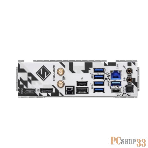 Материнская плата ASRock B650E STEEL LEGEND WIFI, Socket AM5, AMD B650, 4xDDR5-5200, HDMI+DP, 2xPCI-Ex16, 2xSATA3(RAID 0/1/10), 3xM.2, 8 Ch Audio, 1x2.5GLan, WiFi, (2+4)xUSB2.0, (5+4)xUSB3.2, (1+1)xUSB3.2 Type-C™, ATX, RTL, {5}