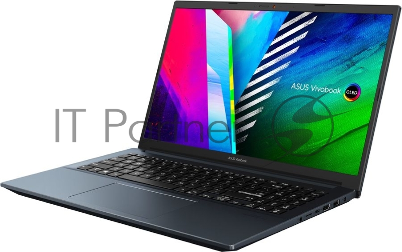 Ноутбук Asus Vivobook Pro 15 OLED M3500QC-L1341W Ryzen 7 5800H 16Gb SSD1Tb NVIDIA GeForce RTX 3050 4Gb 15.6 OLED FHD (1920x1080) Windows 11 Home blue WiFi BT Cam