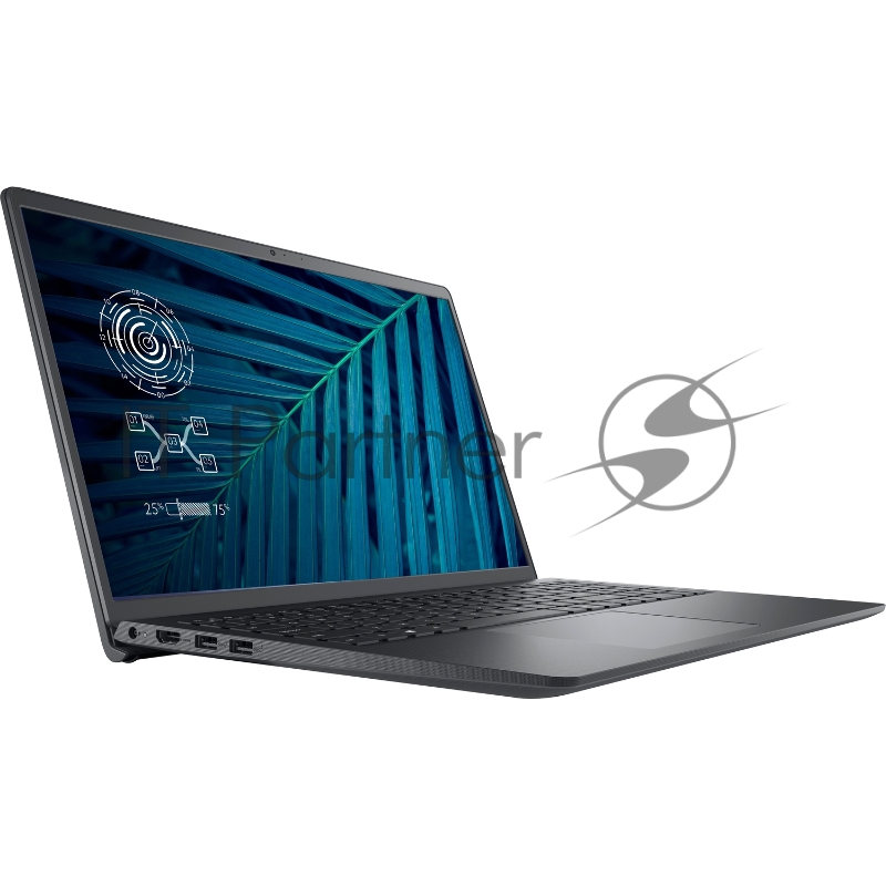 Ноутбук Dell Vostro 3510 15.6(1920x1080 (матовый))/Intel Core i3 1115G4(3Ghz)/8192Mb/256SSDGb/n UHD Graphics/Cam/BT/WiFi/41WHr/war 1y/1.69kg/black/Ubuntu + EN kbd Английская клавиатура