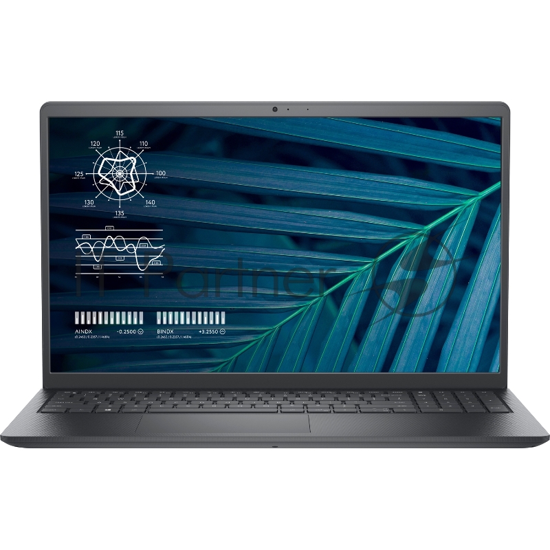 Ноутбук Dell Vostro 3510 15.6(1920x1080 (матовый))/Intel Core i3 1115G4(3Ghz)/8192Mb/256SSDGb/n UHD Graphics/Cam/BT/WiFi/41WHr/war 1y/1.69kg/black/Ubuntu + EN kbd Английская клавиатура