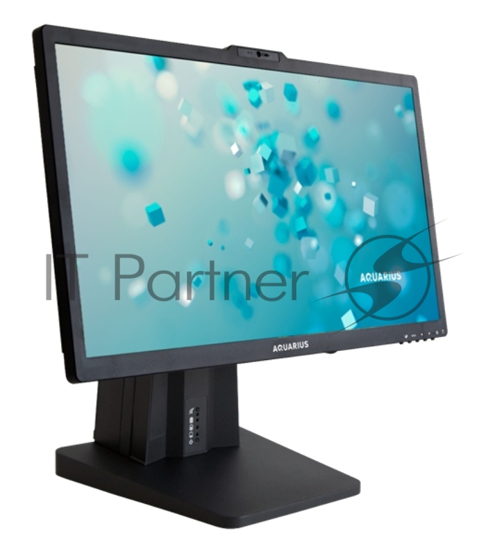 Моноблок Aquarius Mnb Pro T514 R53 23.8 Core i3 10100/8Gb/SSD 256GB/1 x DP, 1 x HDMI,1 x COM, Camera 2Mpix,/USB KB+Mouse/No OS/МПТ