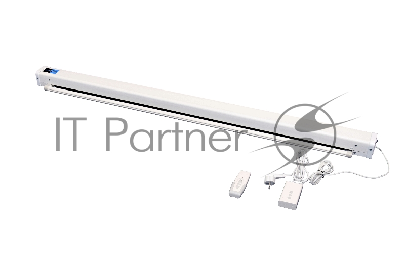 Экран Cinema SOK SCPSM-200x150 100 4:3 настенно-потолочный, моторизов White, белый корпус