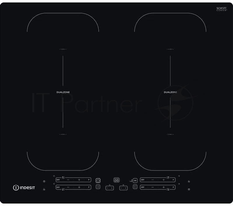 Индукционная варочная поверхность Indesit IB 88B60 NE черный