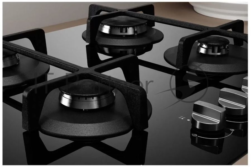 Газовая варочная поверхность Indesit ING 61T/BK черный