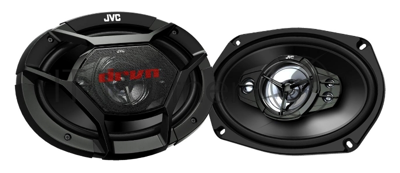 Колонки автомобильные JVC CS-DR6950H 550Вт 86дБ 4Ом 15x23см (6x9дюйм) (ком.:2кол.) коаксиальные четырехполосные