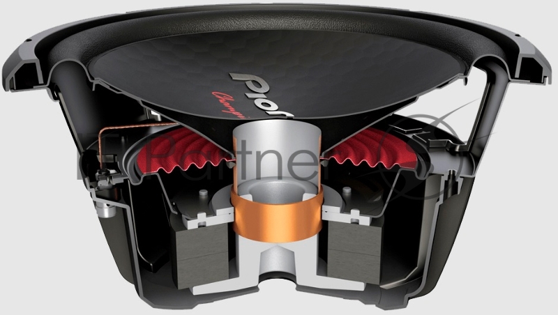 Сабвуфер автомобильный Pioneer TS-W312S4 500Вт пассивный (30см/12)