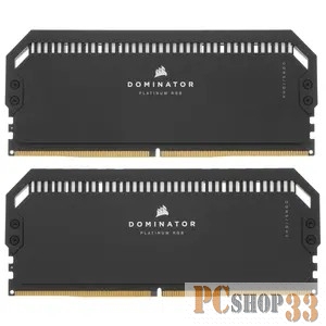 Память DDR5 2x32Gb 5200MHz Corsair CMT64GX5M2B5200C40 DOMINATOR PLATINUM RGB RTL PC5-41600 CL40 DIMM 288-pin 1.25В