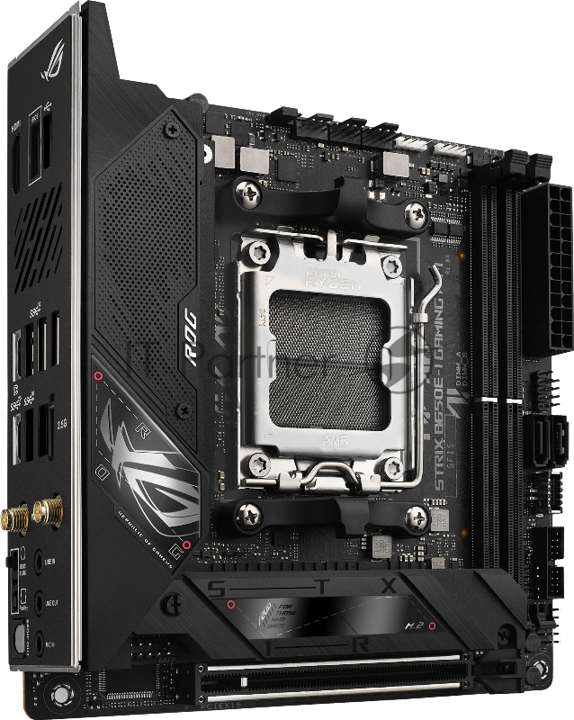 Материнская плата ASUS ROG STRIX X670E-E GAMING WIFI, Socket AM5, X670, 2*DDR5, HDMI + 2xUSB4, 2xSATA3 + RAID, M2, Audio, Gb LAN, USB 3.2, USB 2.0, mIATX 90MB1B70-M0EAY0