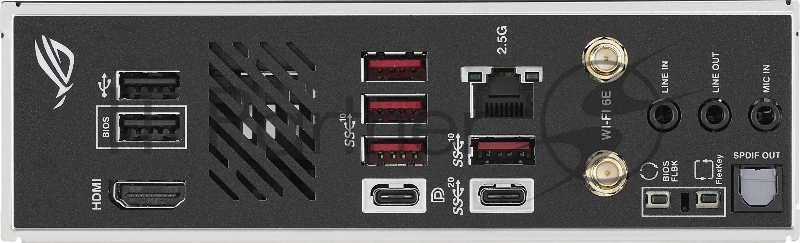 Материнская плата ASUS ROG STRIX X670E-E GAMING WIFI, Socket AM5, X670, 2*DDR5, HDMI + 2xUSB4, 2xSATA3 + RAID, M2, Audio, Gb LAN, USB 3.2, USB 2.0, mIATX 90MB1B70-M0EAY0