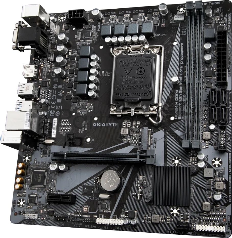 Материнская плата Gigabyte H610M H 2xDDR4-3200, D-SUB+HDMI