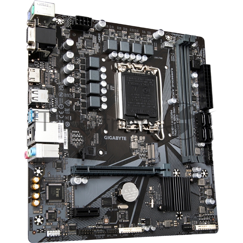 Материнская плата Gigabyte H610M H 2xDDR4-3200, D-SUB+HDMI