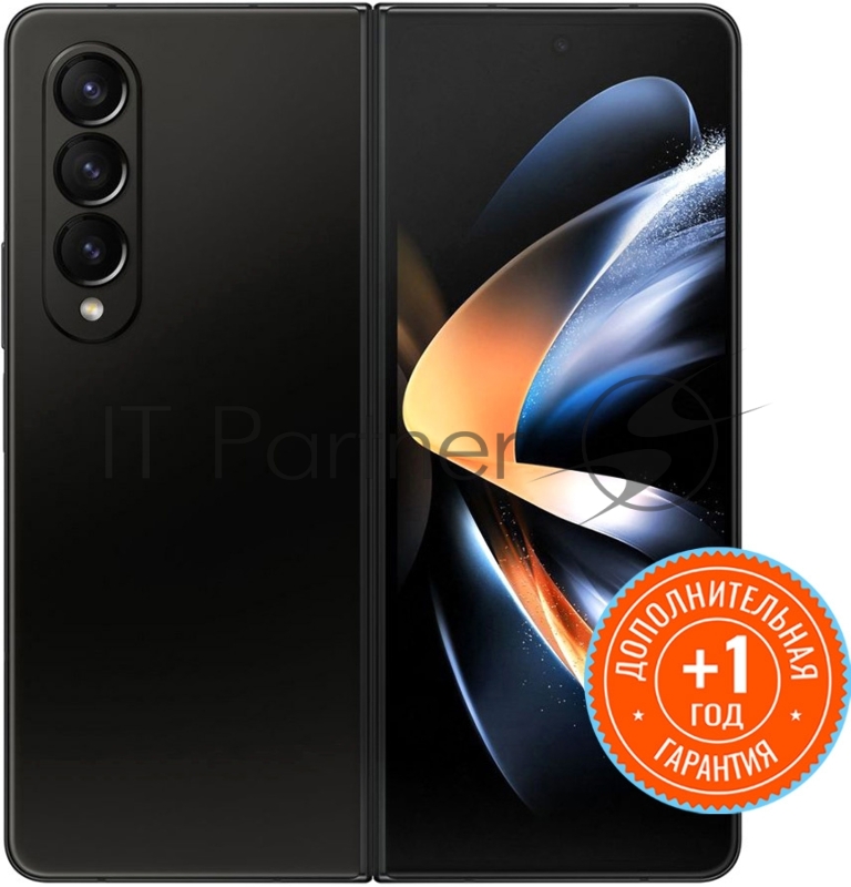 Смартфон Samsung SM-F936B Galaxy Z Fold 4 256Gb 12Gb черный раскладной 3G 4G 7.6 1768x2208 Android 11 10Mpix 802.11 a/b/g/n/ac/ax NFC GPS GSM900/1800 GSM1900 TouchSc Ptotect