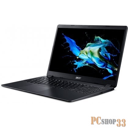 Ноутбук EX215-52-37WL Extensa 15.6 FHD(1920x1080) nonGLARE/Intel Core i3-1005G1 1.20GHz Dual/12GB+1TB SSD/Integrated/WiFi/BT5.0/0.3M kg/noOS/1Y/BLACK