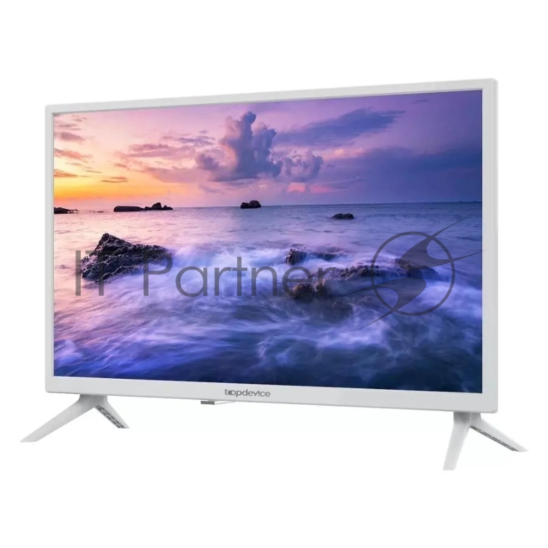 Телевизор TOPDEVICE TDTV24BN02HWE (R) ЖК белый