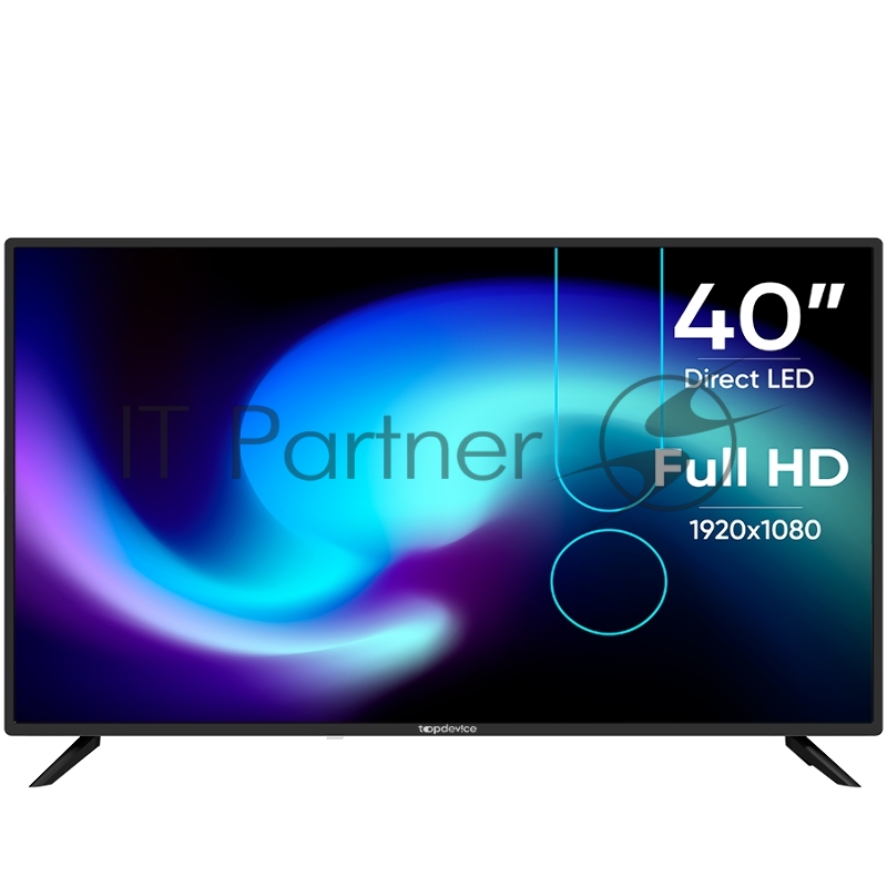 Телевизор TOPDEVICE TDTV40BN02FBK (R) ЖК-Телевизор