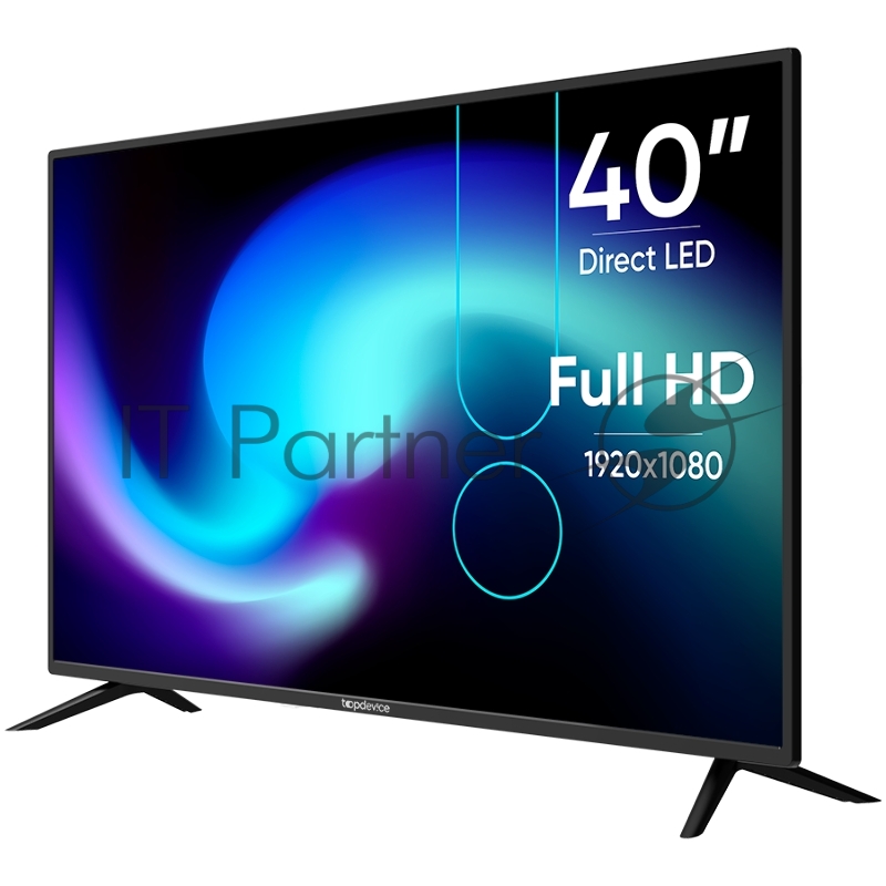 Телевизор TOPDEVICE TDTV40BN02FBK (R) ЖК-Телевизор