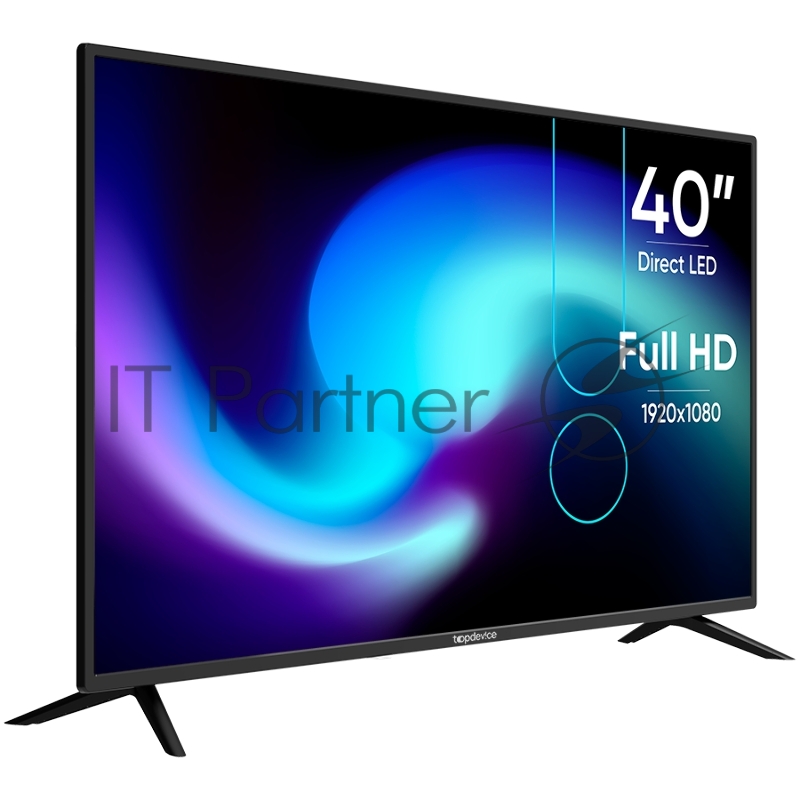 Телевизор TOPDEVICE TDTV40BN02FBK (R) ЖК-Телевизор
