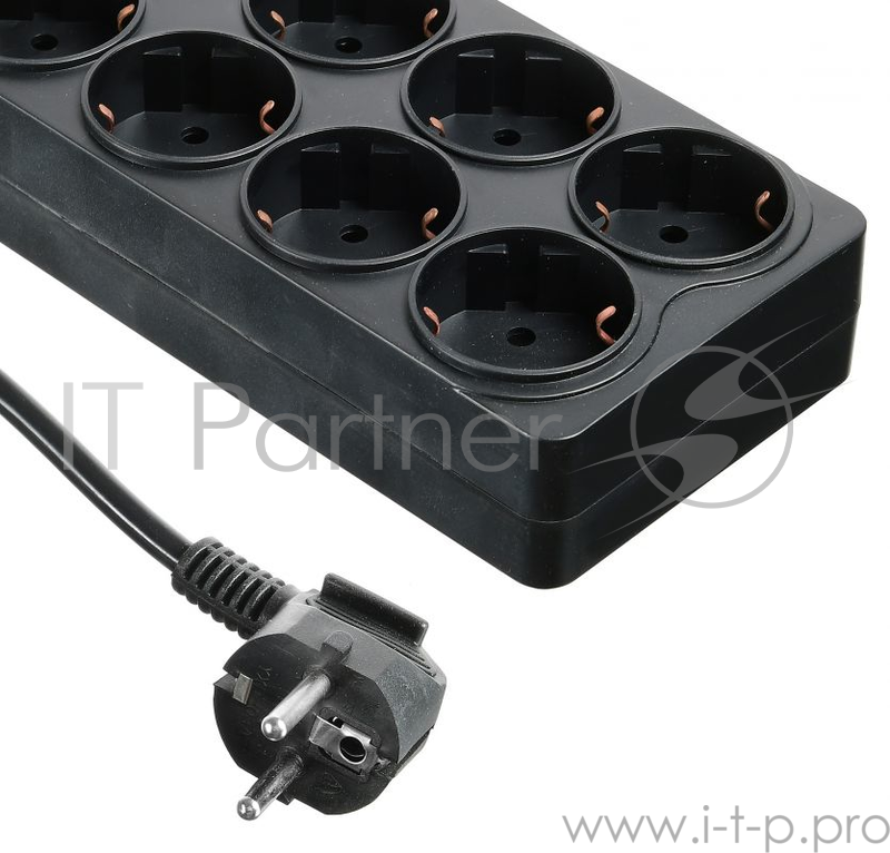 Сетевой фильтр Ippon BK-258 5м (8 розеток) черный (коробка)