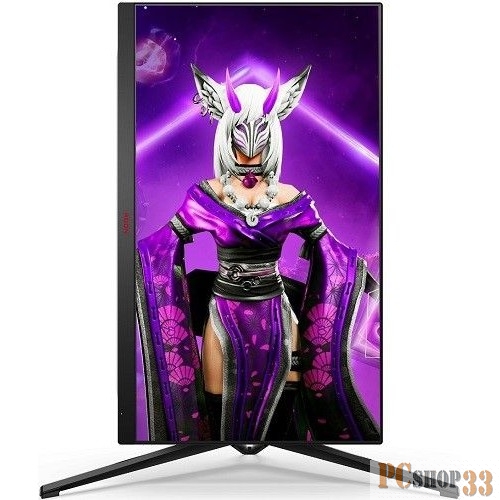 Монитор LCD 27 16:9 2560х1440(WQHD) IPS, nonGLARE, 240 Гц, 750 cd/m, H178°/V178°, 1000:1, 80M:1, 1,07 миллиардов цветов, 1ms, VGA, 2xHDMI, DP, USB-Hub, Height adj, Tilt, Swivel, Speakers, 3Y, Black-Red