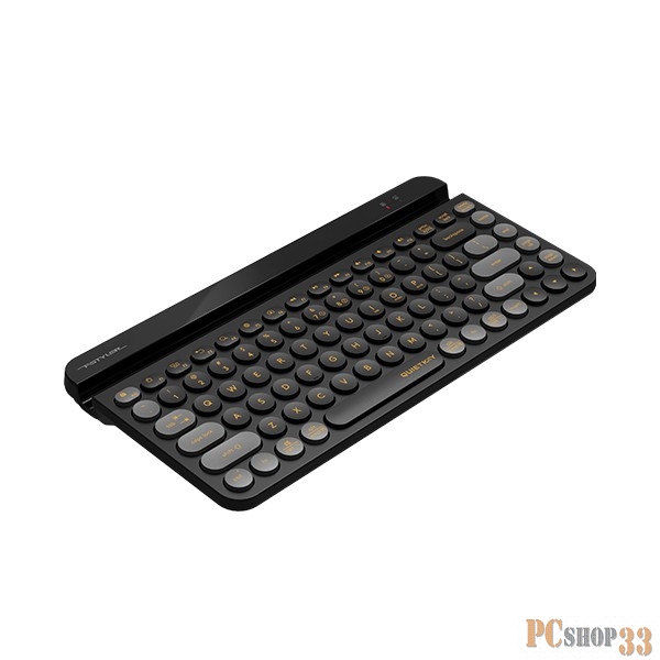 Клавиатура A4Tech Fstyler FBK30 черный/серый USB беспроводная BT/Radio slim Multimedia (FBK30 BLACKCURRANT)